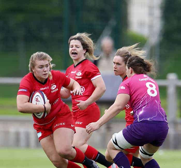 Loughborough lightning v saracens womentyrrells super 15s