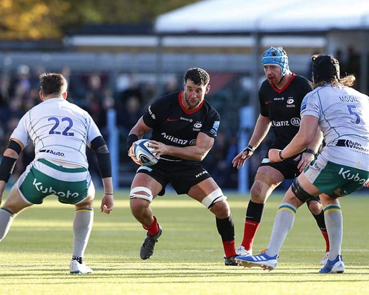 Saracens V Northampton Saintsgallagher Premiership