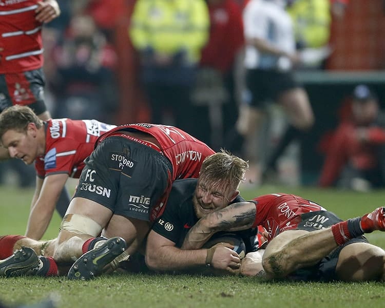 Gloucester rugby v saracensgallagher premiership