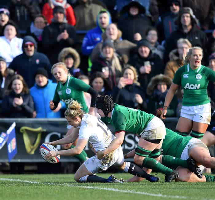 England v ireland women's six nations