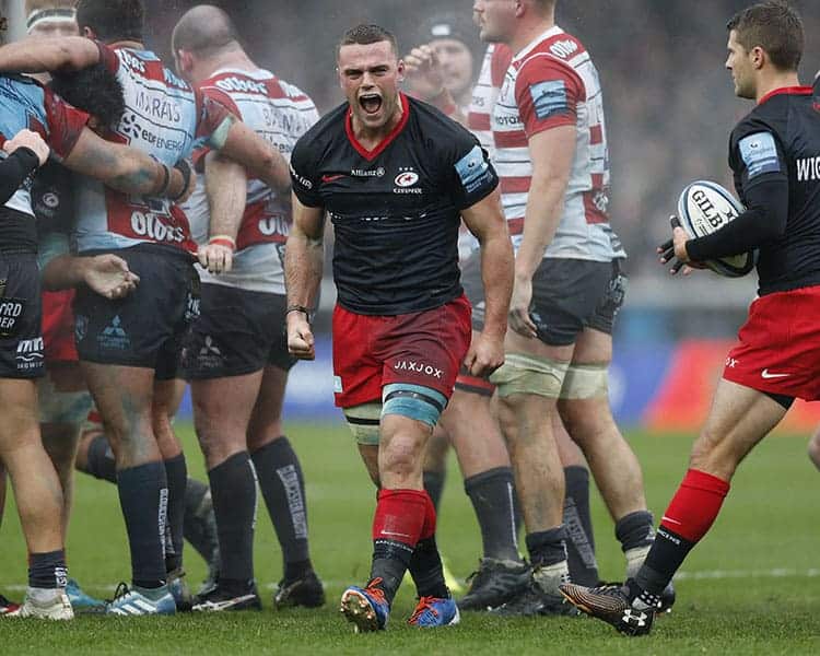 Gloucester rugby v saracens gallagher premiership rugby