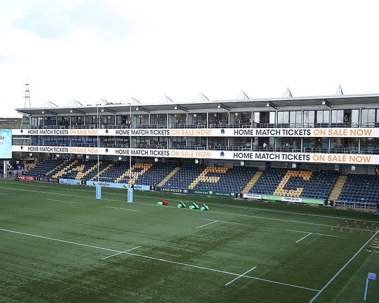 Worcester warriors v leicester tigers gallagher premiership rugby