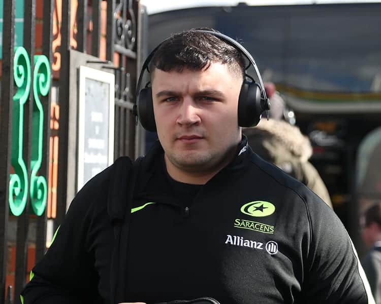 Northampton saints v saracens, rugby union, gallagher premiership, franklins gardens, northampton, uk 29/02/2020