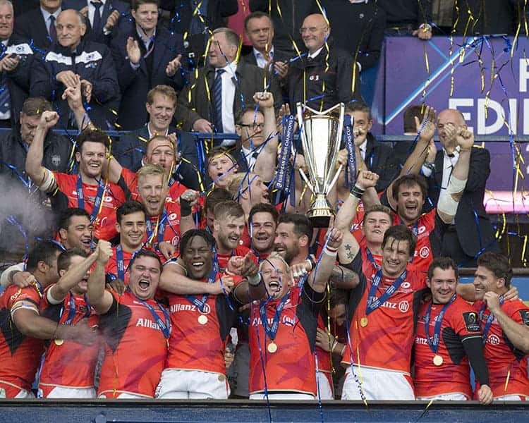 Saracens v clermont auvergneeuropean rugby champions cup final