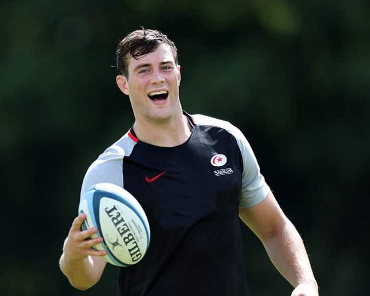 Saracens training