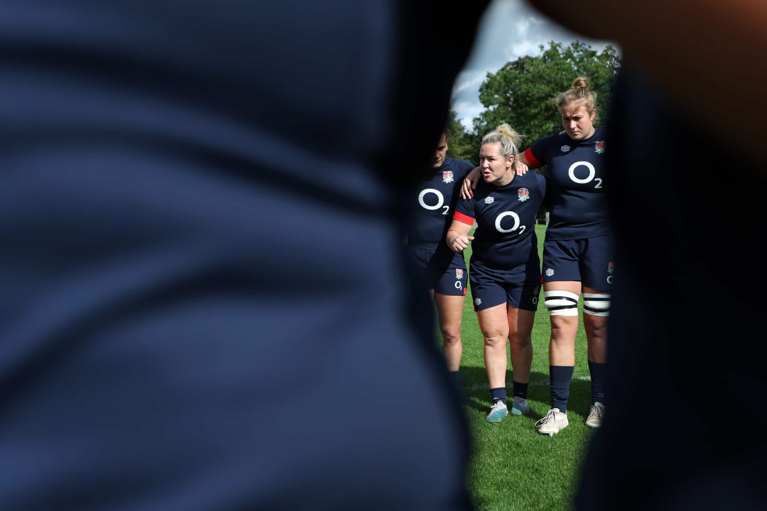 England red roses training session exclusive access