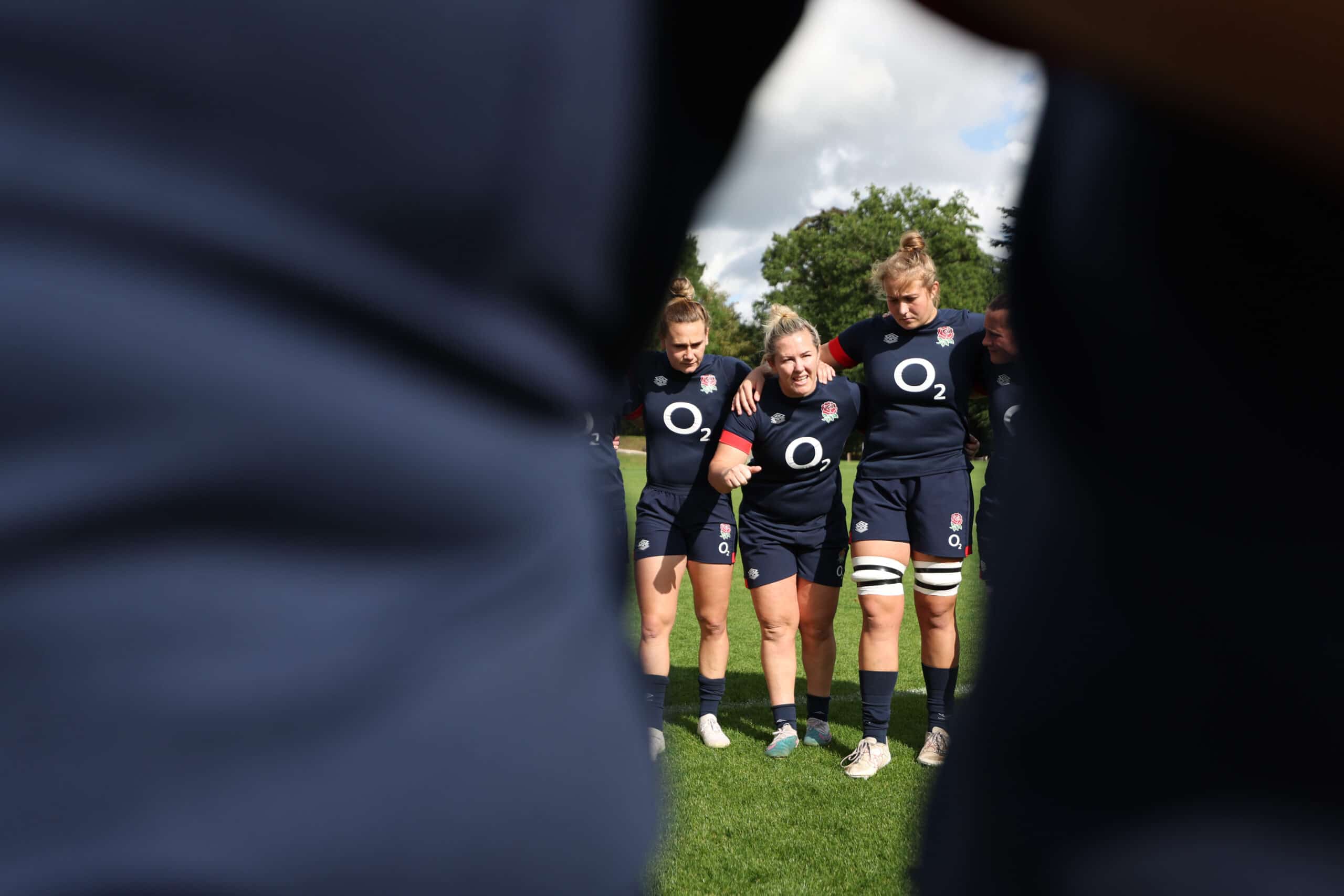 England red roses training session exclusive access