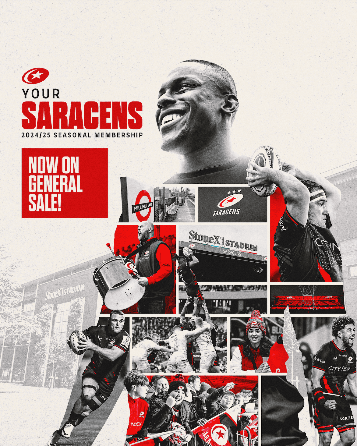 2024-25 SARACENS MEN'S SEASONAL MEMBERSHIPS