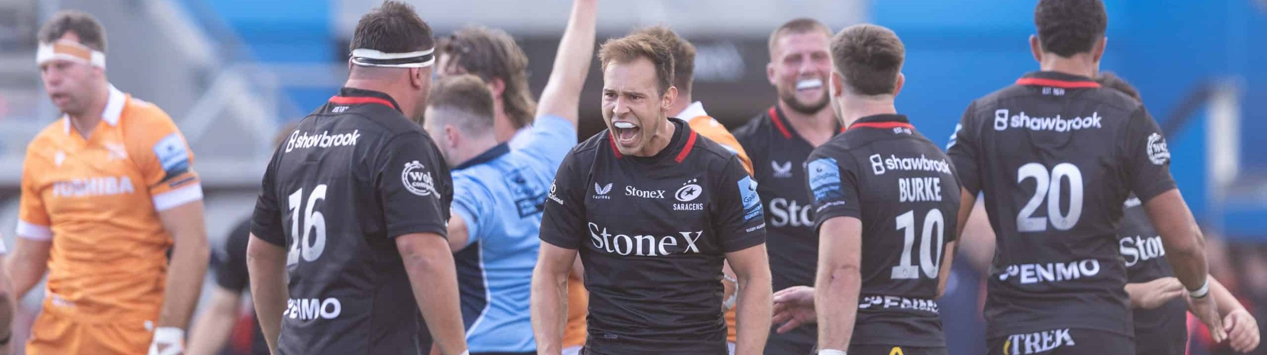Saracens V Sale Sharks Gallagher Premiership Rugby