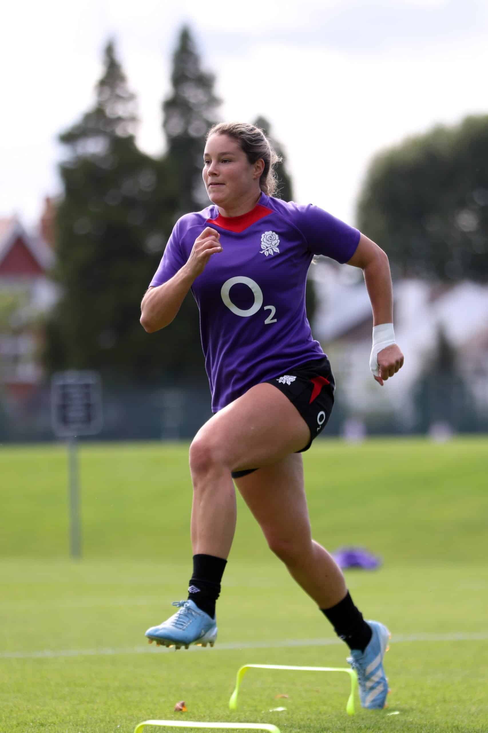 England red roses training session exclusive access