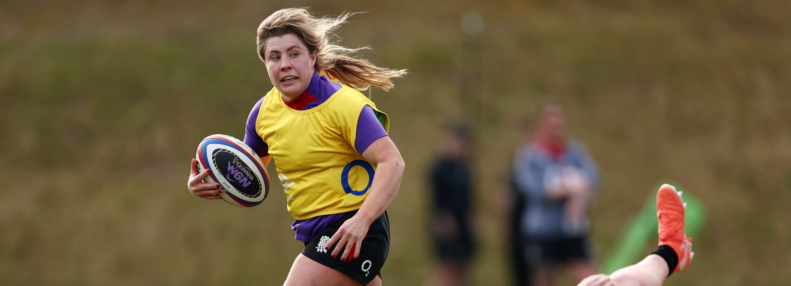 England red roses training session