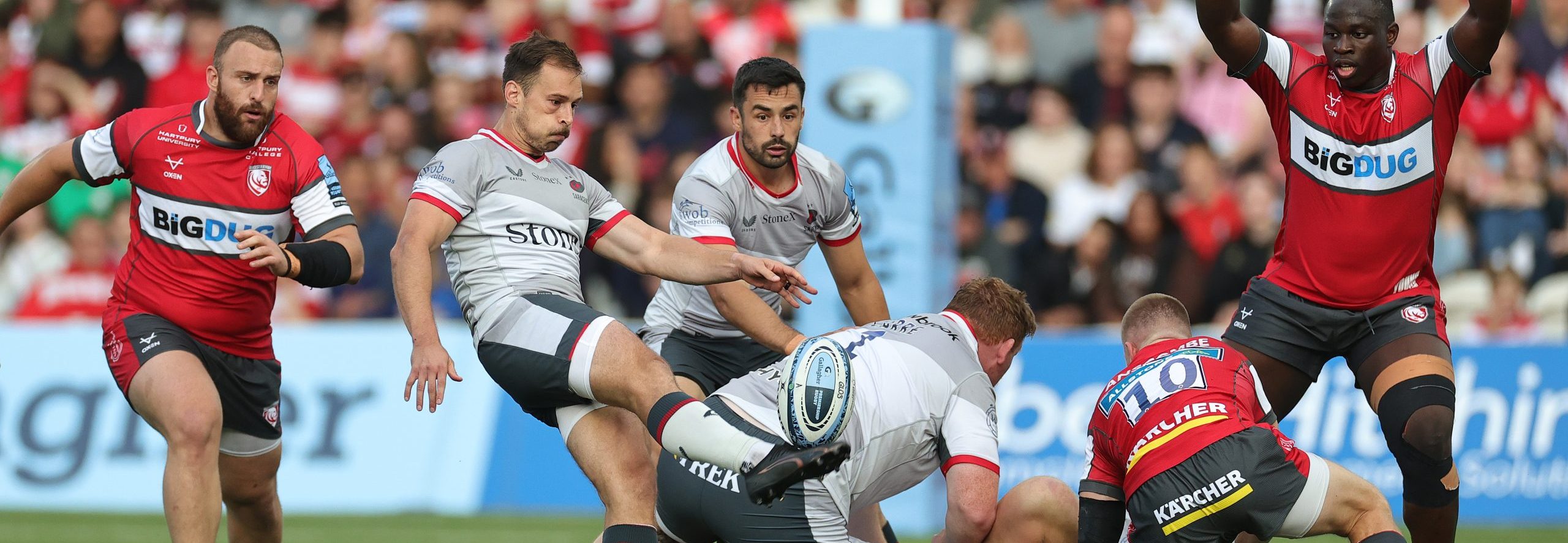 Gloucester rugby v saracens gallagher premiership rugby