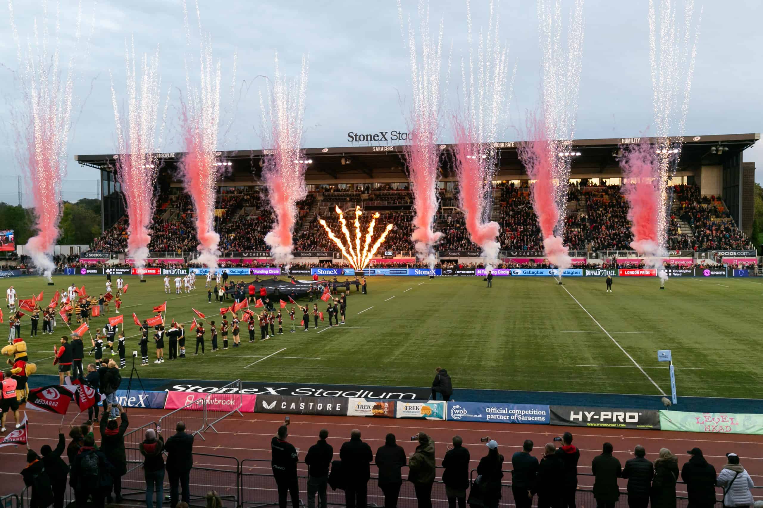 Saracens v leicester tigers gallagher premiership rugby