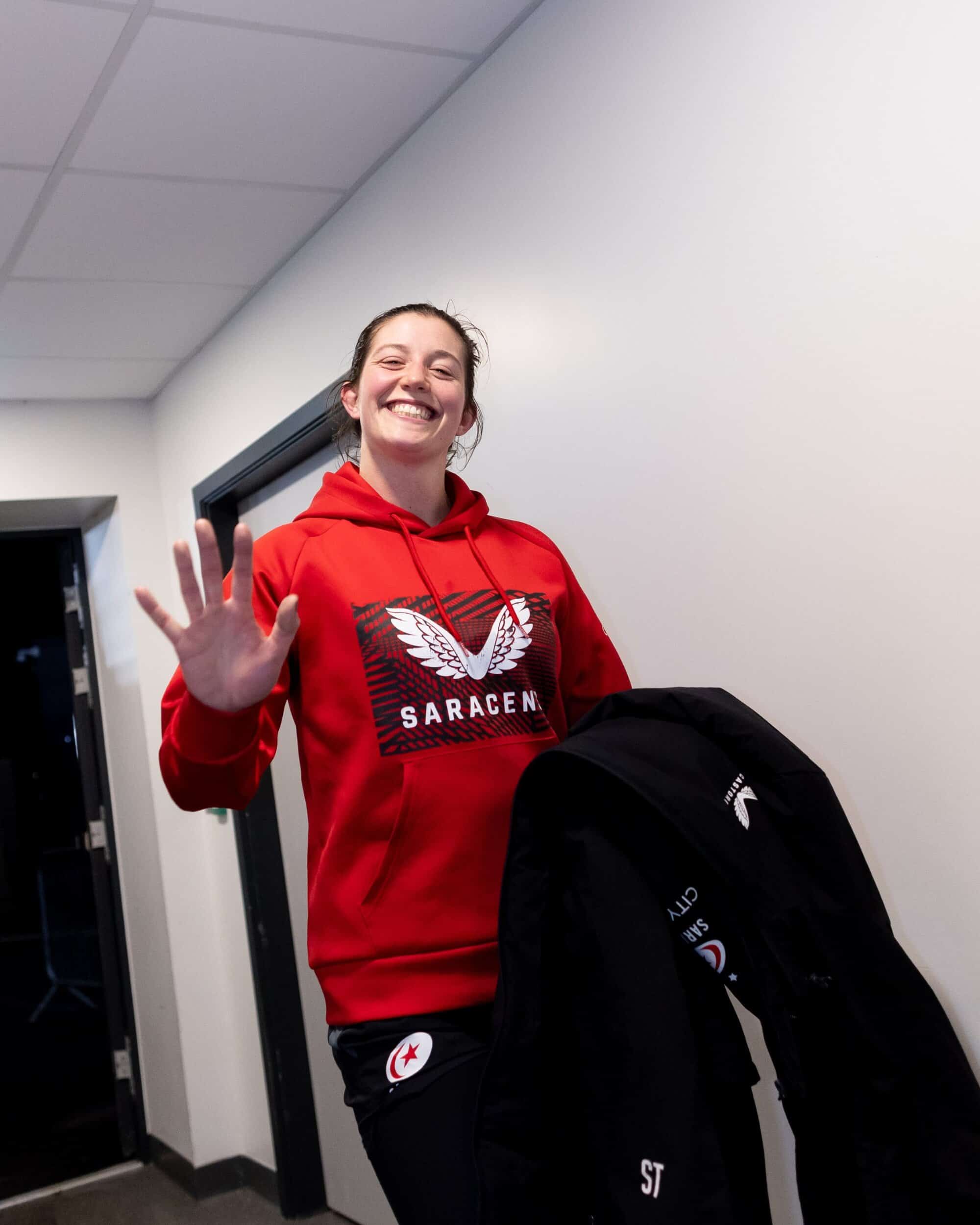 Saracens women training session