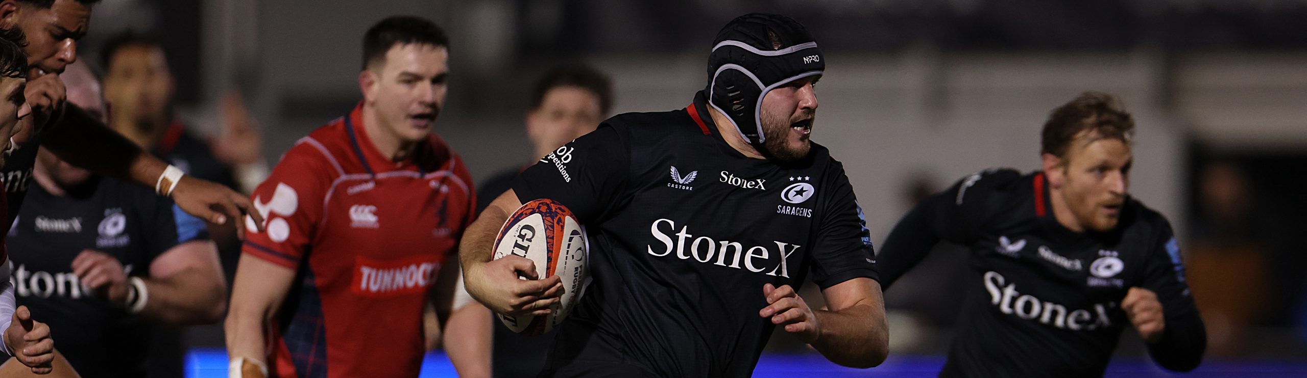 Saracens v london scottish premiership rugby cup
